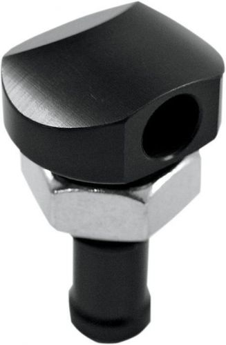 Blowsion aluminum bypass fitting 90 degree black