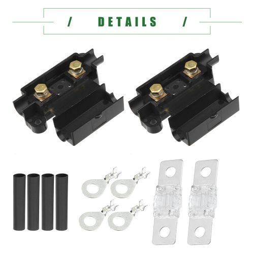 2 set 80 amp ans fuse holder for dual battery system ans fuse holder plastic