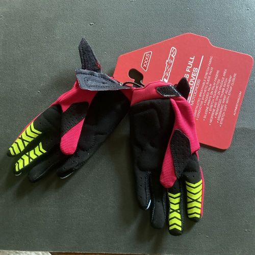 Alpinestars youth &amp; kids full bore gloves brand new