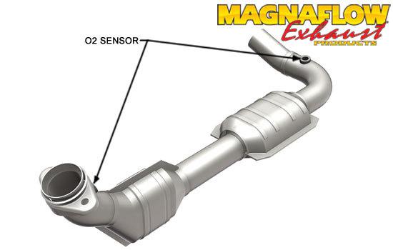 Magnaflow catalytic converter 23132 ford e-150,e-150 club wagon,e-150