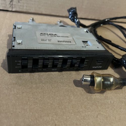 1986 acura integra factory  7 band stereo eq / eqalizer by alpine oem