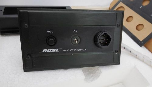 Bose pilot headset interface hi-bi 004388