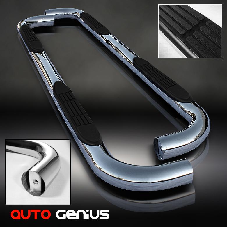 09-13 ram 1500 quab cab chrome side step nerf bar running board polished 2011