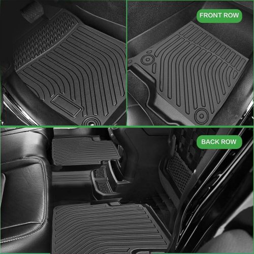 Fit 2019-2025 volvo xc40 floor mats liners 3d tpe all weather car carpets oe