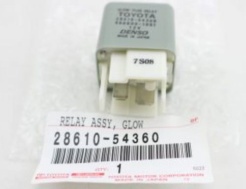 Toyota genuine hilux glow plug relay assy 28610-54360