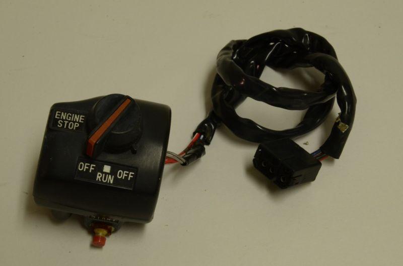 Yamaha xv750 xv 750 virago control switch right engine off run start