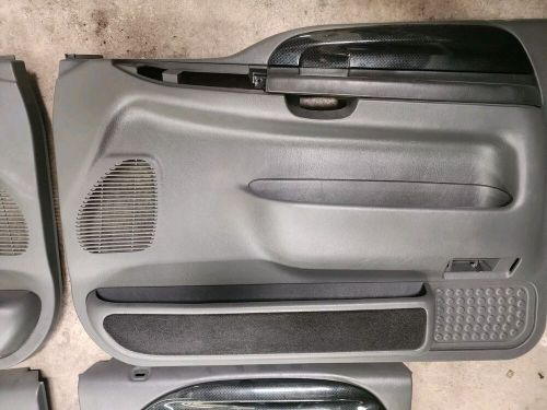 2007 harley davidson ford f250 f350 black front rear door panels super duty oem