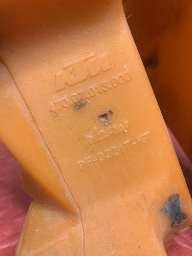 2003-2006 ktm 85 sx oem gas fuel tank orange 03 04 05 06