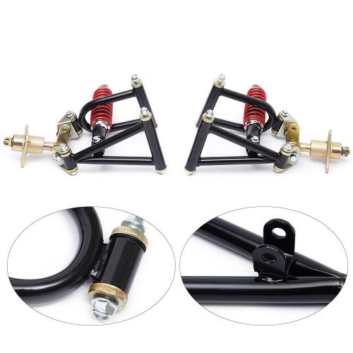 Front control arm suspension kit upper lower swingarm fits quad bike atv go kart