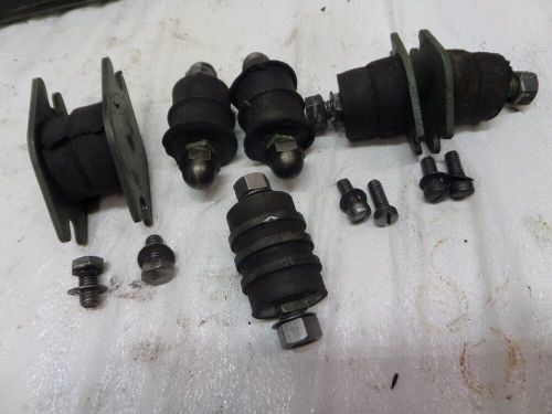 1968 johnson fd22m 20hp exh housing mounts 303879 303881 4800 outboard evinrude