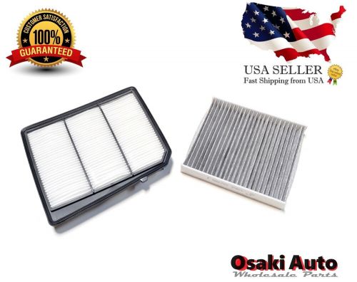 Premium engine air filter+ cabin air filter for 2016-2020 nissan titan &amp; xd 5.6l