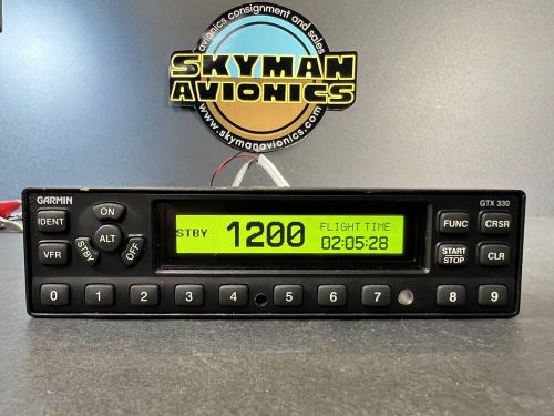 Garmin gtx 330 mode s transponder