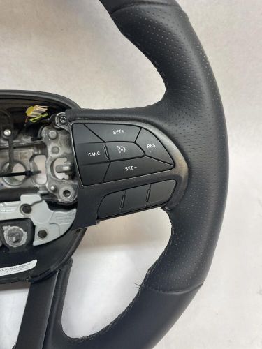 2019 dodge durango steering wheel black radio cruise phone controls 6la543x9ab