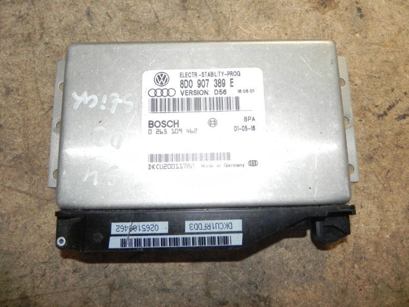 99 00 01 02 audi a4 s4 b5 a6 c5 abs esp traction control module 8d0907389e oem