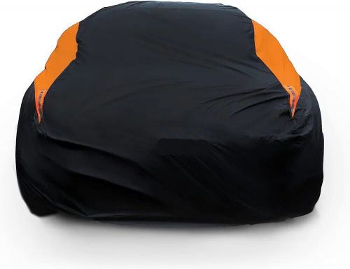 Full car cover for outdoor sun dust scratch rain snow waterproof breathable