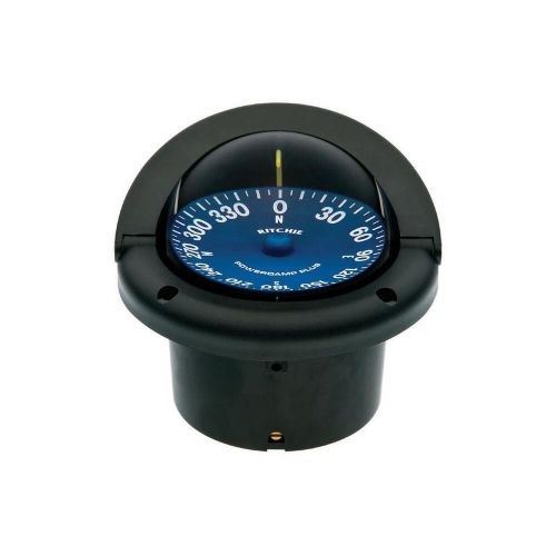 Ritchie ss1002 pck of 2 compass 3 3/4-inch dial with flush mount (black) ss-1002