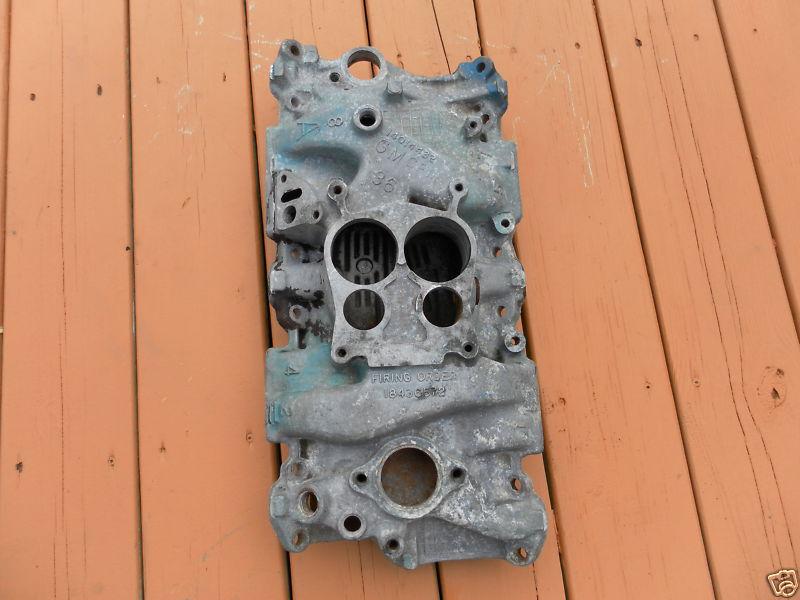 1981 camaro z28 350 intake manifold