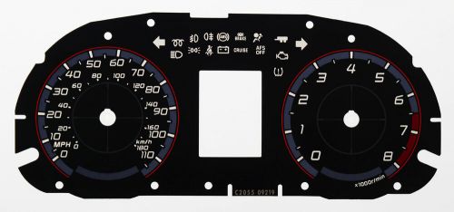 Lockwood speedo conversion dial kmh to mph fits: mistubishi delica d5/outlander