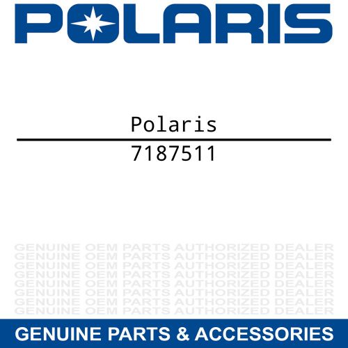 Genuine oem polaris part 7187511 decal-side pnl,&#034;switchback&#034;,rh
