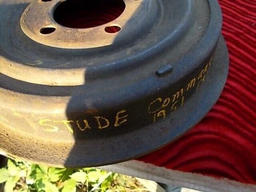 Nos original studebaker 1951 1952 1953 commander  brake drum (11&#034;x2&#034;) 529223