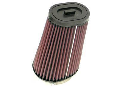 K&n custom air filter 2-7/16"20 deg flange 4-12" x 3-3/4"b 3-1/2" x 2-1/2"t 7"h