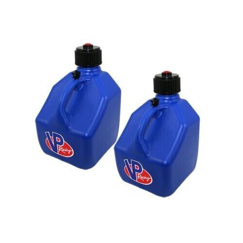 Vp racing blue square 2 pack 3 gallon race fuel jug+ battery powered tera pumpxl