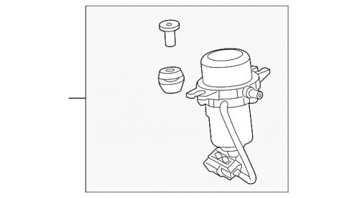 Genuine gm power brake booster pump assembly 42853908