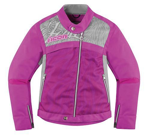 New icon hella-2 womens textile jacket, purple, small/sm