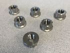 Sprint car / midget titanium torque tube nuts- 12 point- heavy duty- set of 6