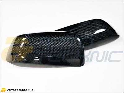 Mitsubishi evolution evo x real dry pre-preg carbon fiber mirror covers