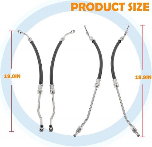 For volvo penta dph &amp; dpr steering cylinder hose kit 21548739 hydraulic inboard