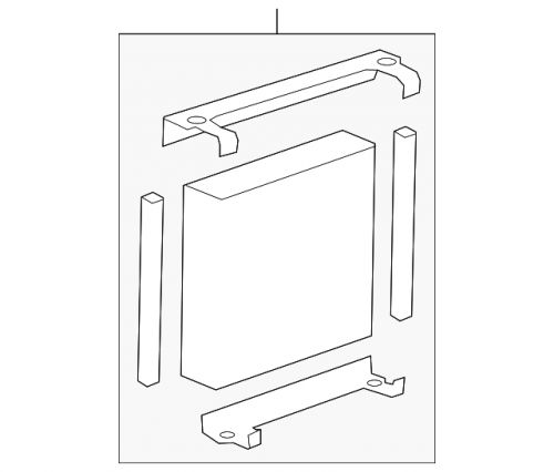 Genuine gm evaporator core 20897793