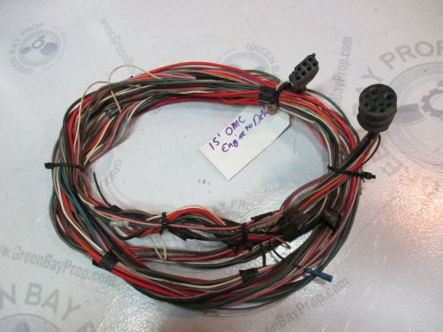 Omc v8 stringer stern drive engine to dash 15&#039; boat wire harness