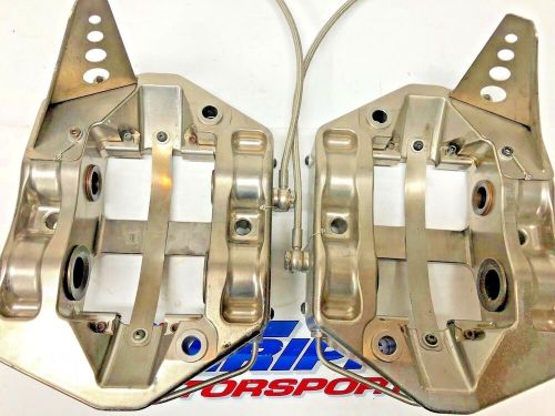 Pfc zr22 brake calipers pn 22.323.290.365.01/.02 with lines nascar brembo alcon