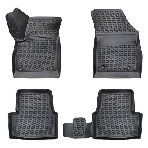 Floor mats liners for opel astra k 2015-2021 all weather heavy duty 3d car rugs