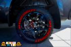 Tire lettering for chevrolet decal tyre lettering fits s.u.v.s -1.50&#034; stickers