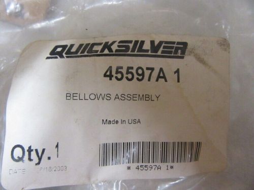 N38a mercury quicksilver 45597a 1 bellows assembly oem new factory boat parts