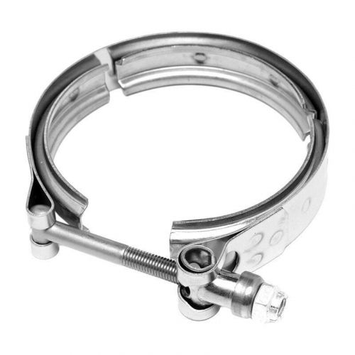 For blue bird tc2000 1989 walker heavy duty stainless steel natural v-band clamp