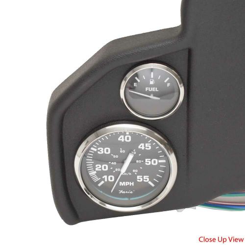 Ranger boat dash panel 338412 | rt series w/ faria euro black gauges