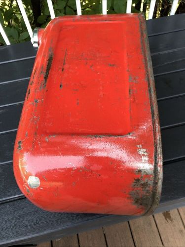 Vintage kiekhaefer mercury 5 gallon outboard gas tank clean