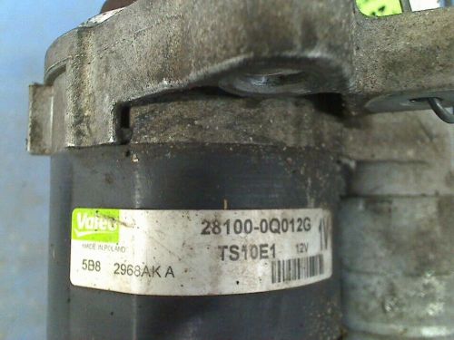 Starter toyota aygo (b10) hatchback 1.0 12v vvt-i (1kr-fe) 2008 281000q012g-