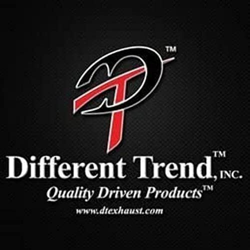 Different trends    dt 24107    oval round slanted ss exhaust tip 2 25in id