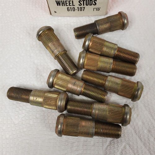 Lot of 9 1/2&#034; x 1-15/16&#034; wheel lug studs / bolts dorman 610-107