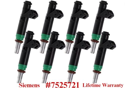 Oem 8x fuel injectors for bmw 550i 645ci 650ci 745i 750i 750li 4.4l/4.8l v8