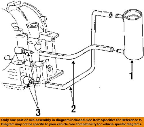 Dodge oem 4531202 transmission oil cooler-connector