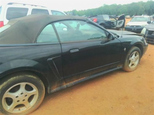 Passenger quarter window regulator convertible fits 01-04 mustang 151928