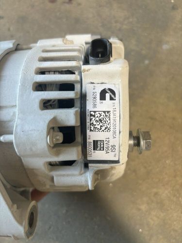 11 si 12v 95a alternator with pulley, genuine delco (6bt 5.9 210/220)