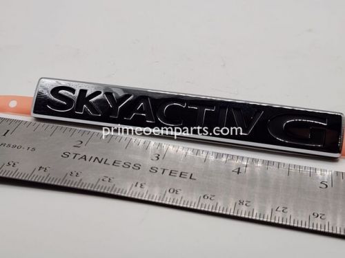 Genuine oem mazda skyactiv g nameplate emblem nf6w51771