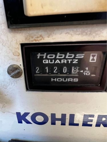 Kohler 6.5cz23 , 6.5 kw marine gas generator 60 hz  running with soundshield