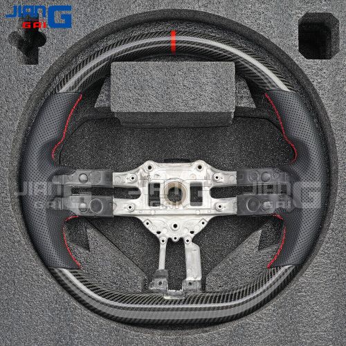 Carbon fiber flat steering wheel for 21+ mercedes-benz amg e350 s550 class